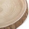 Vintiquewise Wood Tree Bark Indented Display Tray Serving Plate Platter Charger - 14 Inch Dia QI003840-14 - alternate 3